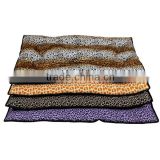 Large pet mat berber fleece dog mat leopard dog mat