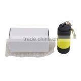 USB Rechargeable LED Keychain Light With Fire Retardant ABS Body Flashlight Quality Choice thumbnail-6