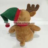 Wholesale Plush Christmas Reindeer Toy Christmas Stuffed Plush Reindeer Toys thumbnail-6