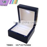 LED Lighted High Quality Wooden Jewelry Box, Ring Box