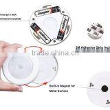 Battery Powered LED Motion Lights Stick-To-Anywhere For Stairways Bathroom Kitchen Nursery Hallway Motion Sensor Night Light thumbnail-2