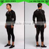 (Trade Assurance) Black Elastic Pants/ Fitness Gym Leggings thumbnail-2