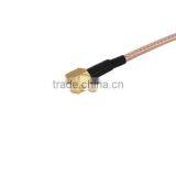RP-TNC Male Female Pin to SMB Jack Right Angle Pigtail Cable RG316 for Wireless