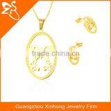 Women Jewelry Set In Latest Design With Different Colors Dolphins Stainless Steel Necklace And Jewelry Sets thumbnail-4