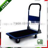 very popular four wheel flat cart hand trolley S150