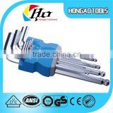 9pcs Hex Key allen key.carton steel.matte finnishing(hexagonal style)                        
                                                Quality Choice