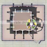 Kaiqi Kids Fun Multi-function Climbing Wall Playground Park Amusement KQ60275A thumbnail-3