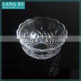 High Quality Handmade Transparent Glass Bowl