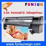 Best Quality Konica Flex Printing Printer Funsunjet FS 3204N/3208N thumbnail-1