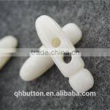 CHINESE WHOLESALE BUTTON SPECIAL SHAPE RESIN BAR TOGGLE BUTTON FOR COAT