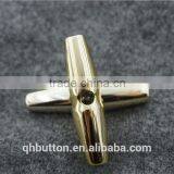 FASHION PLATING SIGLE HOLE BAR BUTTON FOR CLOTHING