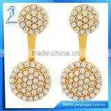 Sterling Silver Front and Back Fashion Earrings 2016 thumbnail-5