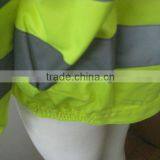 Customize High Visibility Protective Cotton Ployester Yellow Coverall Workwear Jacket thumbnail-4