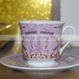Hot Sale Porcelain Ceramic Coffee Cup Andsaucer Set thumbnail-1