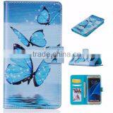 For Samsung Galaxy s6 Edge Leather Stand Wallet Case , Customize Smart Phone Cover for Samsung s6 Edge Plus thumbnail-6