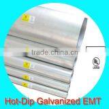 Galvanized EMT pipe