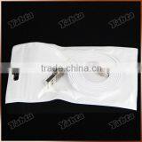 Custom Printing OEM Logo Laser Aluminum Connector Noodle Flat Micro USB Charger Cable thumbnail-1