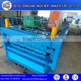 CNC Trapezoidal Profile Color Steel Roof Panel Single Cold Roll Forming Machine thumbnail-2