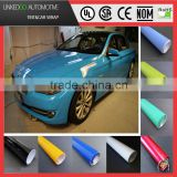 Most popular 1.52*30m glossy wrap with air bubble free car wrapping