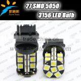 Canbus 3156 Led Bulb, Xenon White 576Lm P27W 3156 Led High Power 5050 Led Turn Signal Light Vehicles Carparking Lights Bulbs