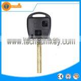 High Quality 2 Button Blank Remote Key Shell With LONG Toy40 Blade 42mm With Logo for Lexus Is250 Rx350 Gs300 Rx330