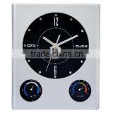 2014 NEW YINGZI CLOCK Weather Station Wall Clock With Temperature YZ-8966