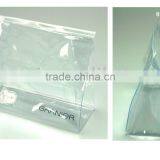 Zipper File bag of transparent PVC