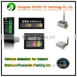Advanced Wireless Magnetic Optical Parking Space Indicator for outside parking
