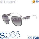 New Women Metal Outdoor Glasses Sunglasses Fashion Tide Thin Face Round Sunglasses 66JT010 thumbnail-1