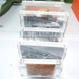 5x7 Clear Acrylic Picture Frame Magnetic Acrylic Photo Frames Thick Desktop Frames (5x7 Inches) thumbnail-3