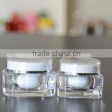 Fashion Professional Manufacturer Acrylic Cosmetic Jars Plastic Container thumbnail-3