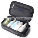 Boshiho Full Grain Cowhide Leahter Cosmetic Men Makeup Bag thumbnail-2