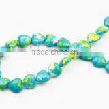 Wholesale Synthetic Stone Hearts Gemstone Beads thumbnail-1