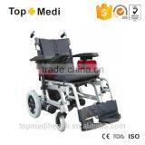 Elderly Care Products 4 Wheel Electric Wheelchair With Lead Batteries thumbnail-1