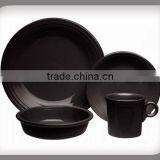 Black Tableware Dinnerware Sets