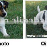 Realistic Animal Oil Painting From Photo thumbnail-1