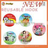SGS-rohs/OEM Magic Sticky Hook/magic Wall Hook/magic Plastic Hook