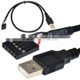 USB to 6 Pin Dupont Connector Motherboard Cable