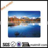 High Quality Natural Rubber Bottom Colored Surface The Mouse Pad For Low Price