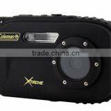 Rechargeable Battery Clear Photo LCD Red Eye Correction 8x Zoom Waterproof DV216 Digital Camera