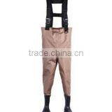 3 Layers Waterproof and breathable fabric fishing waist wader (Breathable-K)