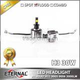 High Power H1 H3 H4 H7 H11 9005 9006 Led Led Headlight Car Automotive Powersports Truck Off-road Vehicles Led Kit thumbnail-6