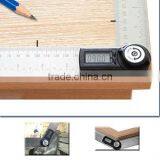 360 Degree 600mm + Stable Locking Function/ Portable Stainless Steel 2-in-1 Digital Angle Finder Meter Protractor Ruler thumbnail-3