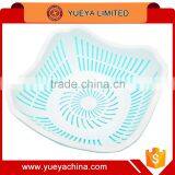 Square Double-layer Draining Fruit Basket--blue