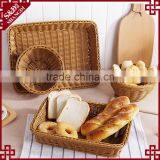 Woven Bread Basket / Plastic Food Basket thumbnail-1