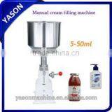 5-50ml Manual Type Cream Filling Machine for Shampoo, Ice Cream, Lotion, Paste, Jam