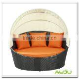 Audu Big Size Round Rattan Outdoor Daybed thumbnail-4