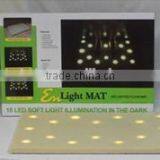 FACTORY PRICE LED LIGHTED FLOOR MAT,16 LED SOFT LIGHT ILLUMINATION IN THE DARK,emitting Carpets, Photographic Carpet thumbnail-1