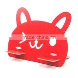 Creative Home Cartoon Cat Wooden Desktop Phone Holder thumbnail-1