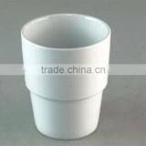 Cheap Stocked Whitel Round Ceramic Cup Without Handle thumbnail-1